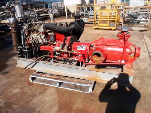Diesel Fire Fighting Multi-Stage Pump, IN: 125mm Dia, OUT: 75mm Dia
