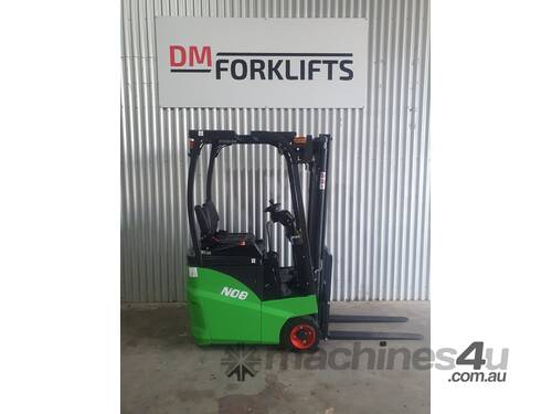 New Noblelift 800kg Compact 3 Wheel Lithium Ion Electric Forklift