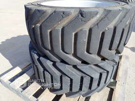 3 X USED OTR 355/55D625NHS TYRES ON RIMS - picture2' - Click to enlarge