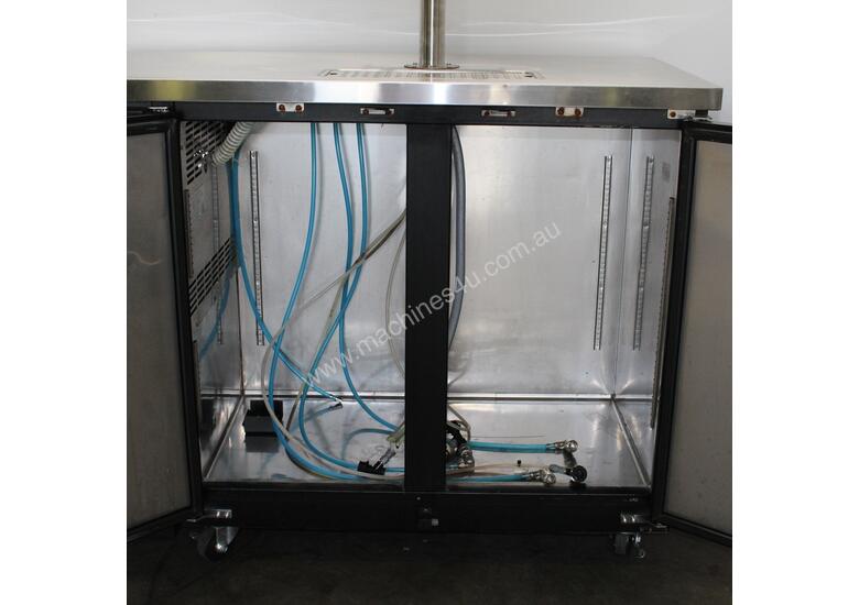 Used KEG KING Keg King GD125 2 Door Beer System Wine Fridge in