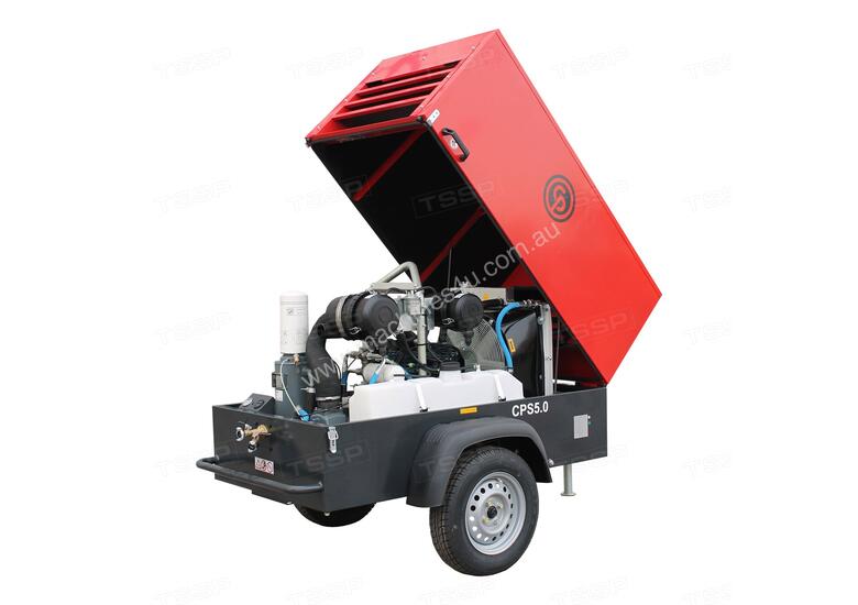 caption 175CFM Diesel Compressor Hire