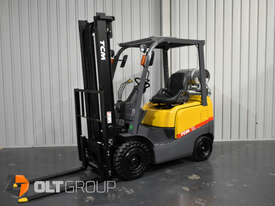 TCM 1.8 Tonne LPG Forklift For Sale 3750mm Mast Solid Tyres LPG Sydney Melbourne Orange - picture0' - Click to enlarge
