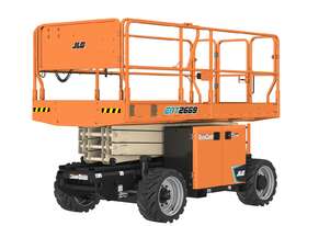 ERT2669 Electric Rough Terrain Scissor Lift - 10m Working Height, Large Platform