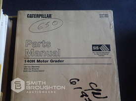 CATERPILLAR 140H MOTOR GRADER PARTS & SERVICE MANUALS - picture0' - Click to enlarge