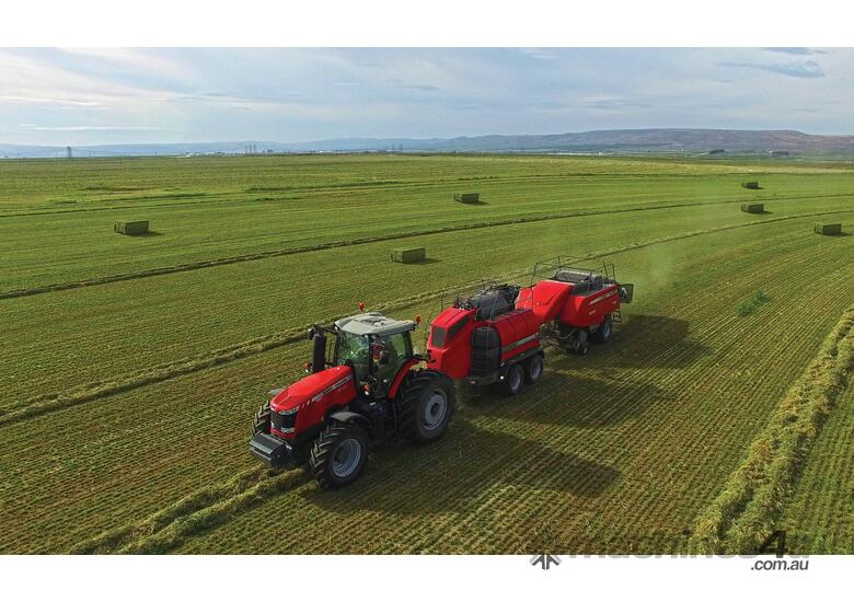 caption Hay Steamer: Staheli West DewPoint 6210 - Controlled Hydration During Hay Baling Process