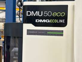 5-axis CNC machine (VMC) DMG MORI - DMU50eco - picture1' - Click to enlarge