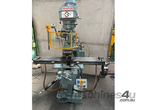 HAFCO BM-4V milling machine