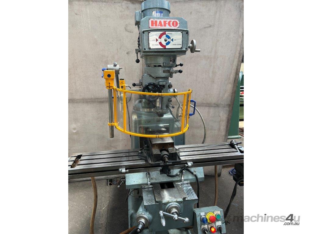 Used Hafco HAFCO BM4V milling machine Vertical Mills in BOOLAROO, NSW