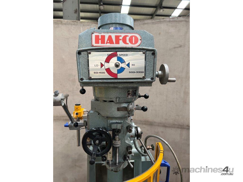 Used Hafco HAFCO BM4V milling machine Vertical Mills in BOOLAROO, NSW