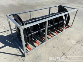 Unused Heavy Grass Fork Grapple Bucket to suit Skidsteer Loader - picture0' - Click to enlarge