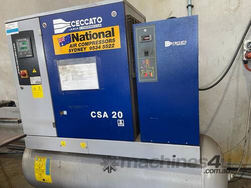 AIR COMPRESSOR - 2016 CECCATO CSA20 CSA20 500 G2