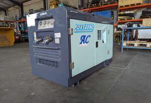 125 CFM AIRMAN (JAPAN) Silenced Aftercooled Diesel Compressor , Isuzu Industrial Diesel Powered ,