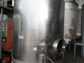 Stainless Steel Mixing Tank (Vertical), Capacity: 3,800Lt - picture0' - Click to enlarge