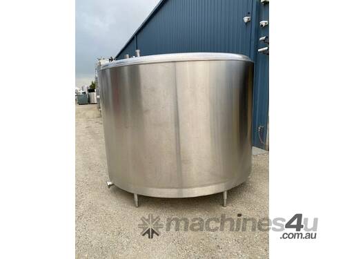 7,000ltr Jacketed Stainless Steel Tank