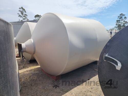 9400 Litre Liquid Silo. Birch Grey