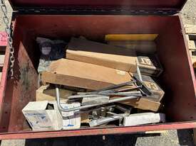 Steel Box of Assorted Truck Parts - picture0' - Click to enlarge