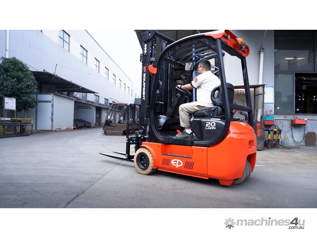 New ep equipment TDL161 Liion 3wheel Counterbalance Forklift Truck 1