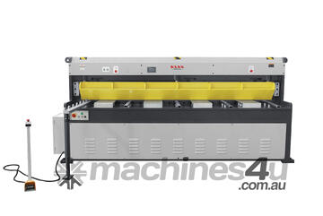 KANG Industrial HQ11-12003 Hydraulic Guillotine Shear, 415V Motorized Sheet Metal Cutting Machine