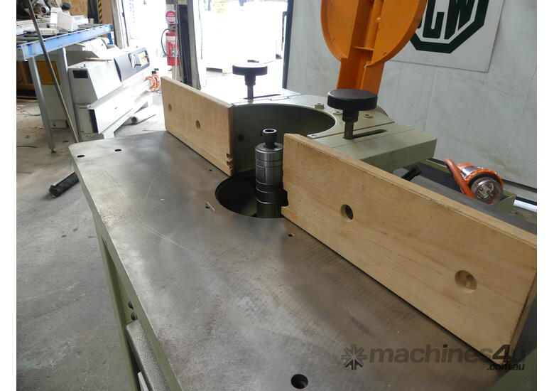 caption SCM Minimax Tilting spindle moulder