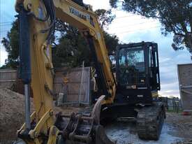FOCUS MACHINERY - 2018 YANMAR SV100 EXCAVATOR WITH CABIN, TIER 1 SPEC - Hire - picture0' - Click to enlarge