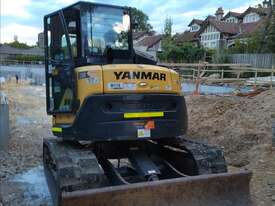 FOCUS MACHINERY - 2018 YANMAR SV100 EXCAVATOR WITH CABIN, TIER 1 SPEC - Hire - picture2' - Click to enlarge