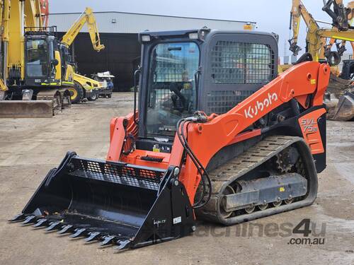 caption 2021 KUBOTA SVL75-2 TRACK LOADER WITH 942 HOURS AND FULL CIVIL SPEC