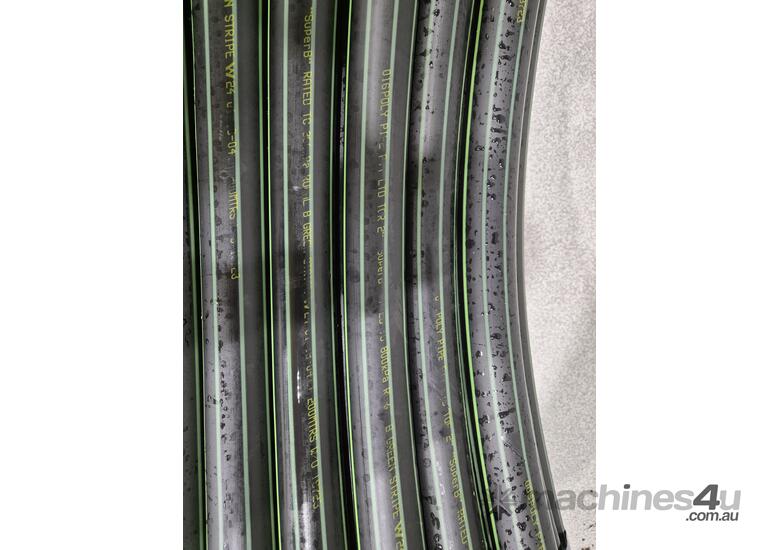 Used Green Stripe Poly Pipe Irrigation Pipe in , Listed on Machines4u