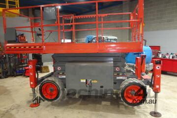 2015 Skyjack SJ6832RTE 4WD RT Scissor Lift / 454kg Lift / 11.75m Working Height / 10YT Option