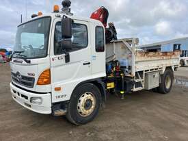 2010 Hino 500 1527 FG8J Tipper Crane Truck (Day Cab) - picture0' - Click to enlarge