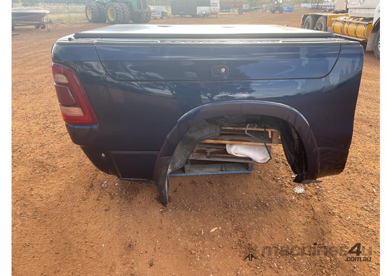 caption 2022 Ram Laramie Tub and Accessories.