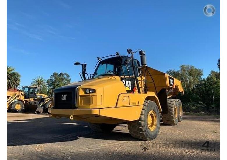 caption 2016 Caterpillar 730C2 Articulated Dump Truck – 6,100 Hours, Used