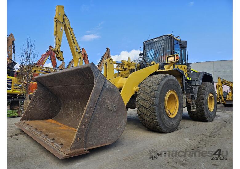 USED 2018 KOMATSU WA430-6 ARTICULATED WHEEL LOADER WITH 3265 HOURS