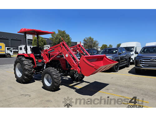 caption 2024 Mahindra 31HP 4WD Tractor with Front End Loader