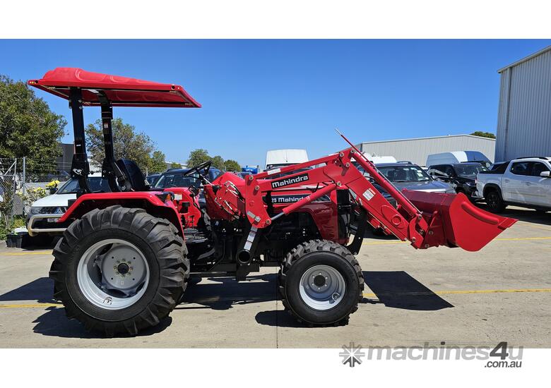 caption 2024 Mahindra 31HP 4WD Tractor with Front End Loader