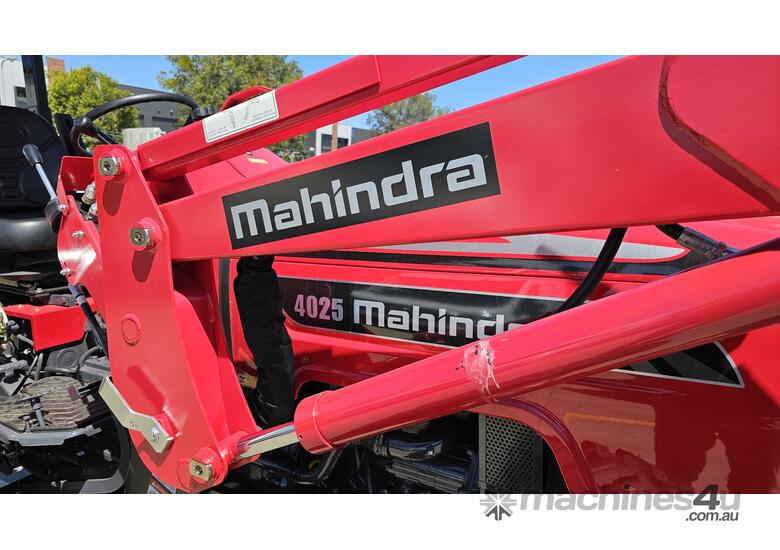 caption 2024 Mahindra 31HP 4WD Tractor with Front End Loader