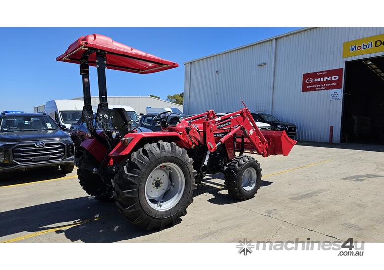 caption 2024 Mahindra 31HP 4WD Tractor with Front End Loader