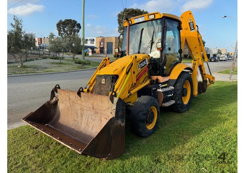 caption Backhoe JCB 3Cx 2007 4 in 1 Bucket Extender Hoe 1CRG132 SN1655