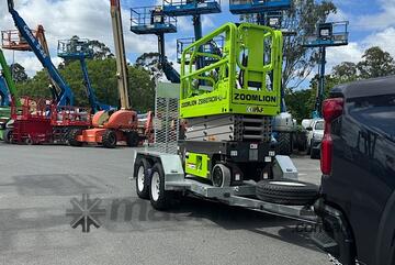 QLD ACCESS - Zoomlion LITHIUM Powered - Electric Scissor and HD Trailer Package (with over watch)