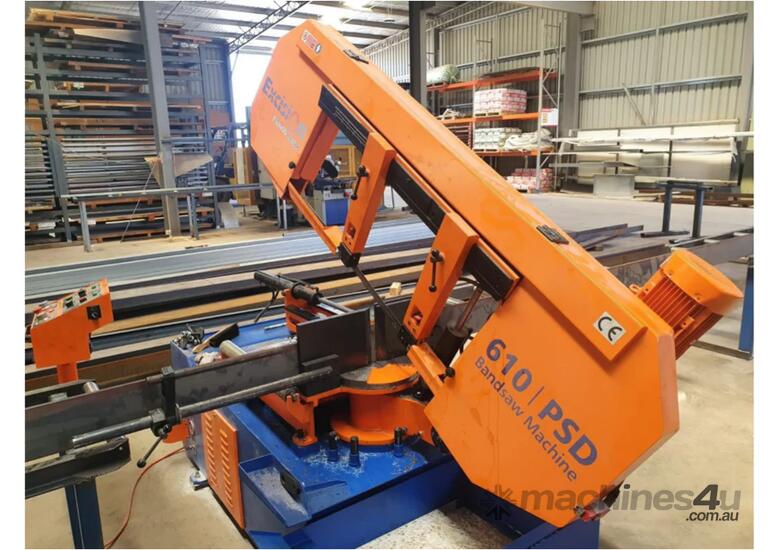 caption 610 PSD Semi-Auto Bandsaw Machine 3 Phase