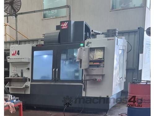 2015 HAAS VF4 with probing and HRT210 4th axis