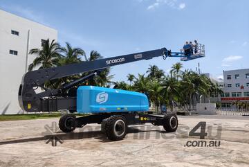 Sinoboom 46m Articulated Boom Lift AB46RJ, The World's Largest Diesel-Powered Articulating Boom Lift