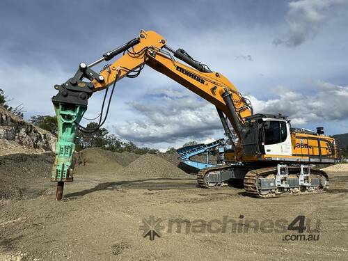 2022 LIEBHERR 966 70T EXCAVATOR + 6T HAMMER