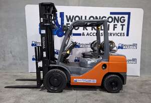 Wollongong Forklift: 2007 Toyota 3T LPG, 3-Stage Standard Mast, 5.5m Lift!