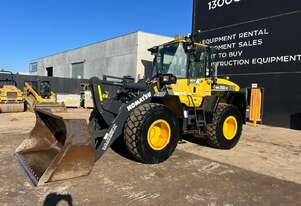 2019 KOMATSU WA250PZ-6 ARTIC WHEEL LOADER/TOOL CARRIER WITH HITCH, FORKS AND 6890 HOURS