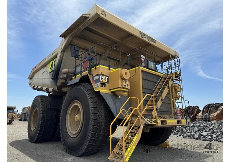 caption 2012 Caterpillar 789D Haul Truck – Used for Heavy Hauling and Mining Operations