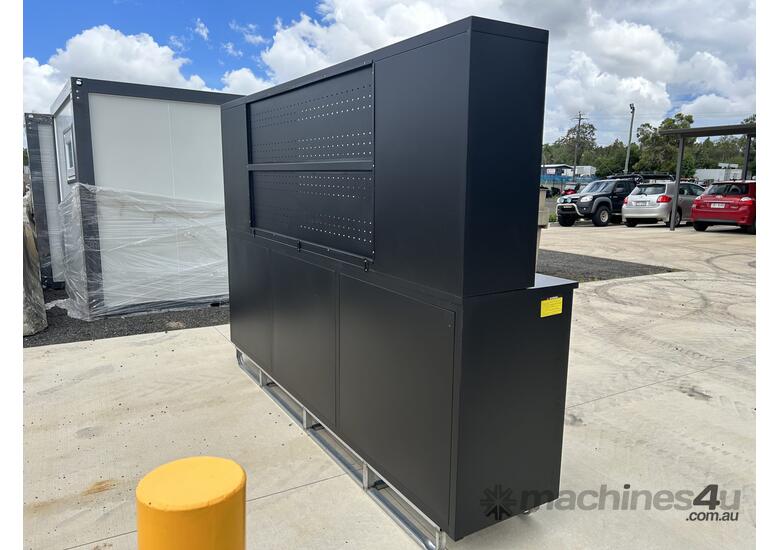 35 Drawer Stainless Steel Tool Cabinet / Work Bench