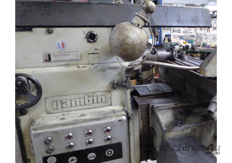 caption Universal Horizontal and Vertical Milling Machine
