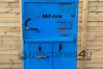 Mil Tek Plastic and Cardboard Baler