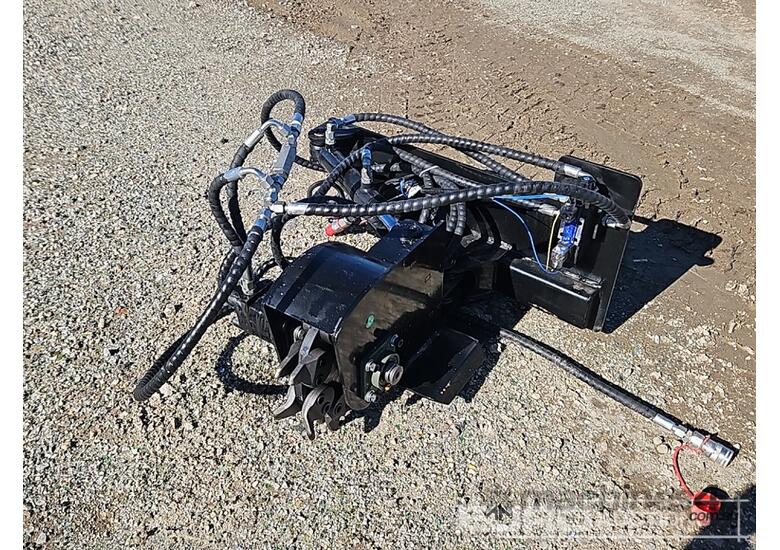 caption Unused Captok Hydraulic Stump Grinder to suit Mini Skidsteer Loader