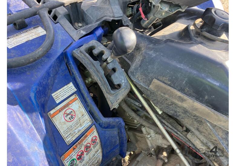 caption Yamaha Quad Bike